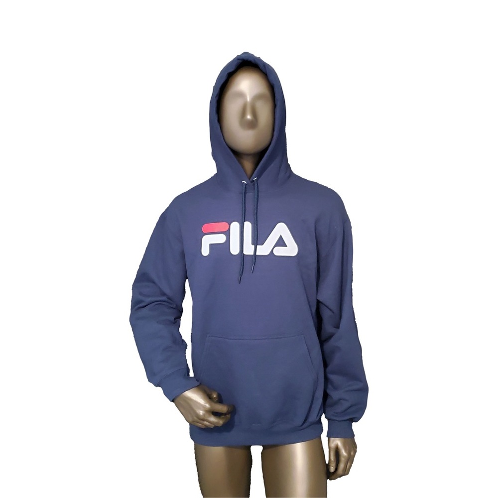 Navy Fila Hoodie